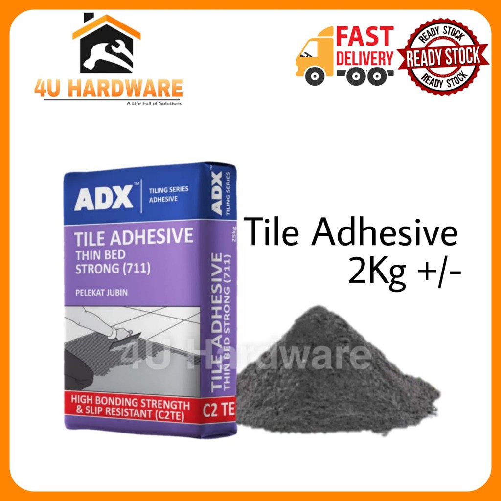 Adx Tile Adhesive / Thin Bed / Strong / Simen Ubat / Simen Gum / 711