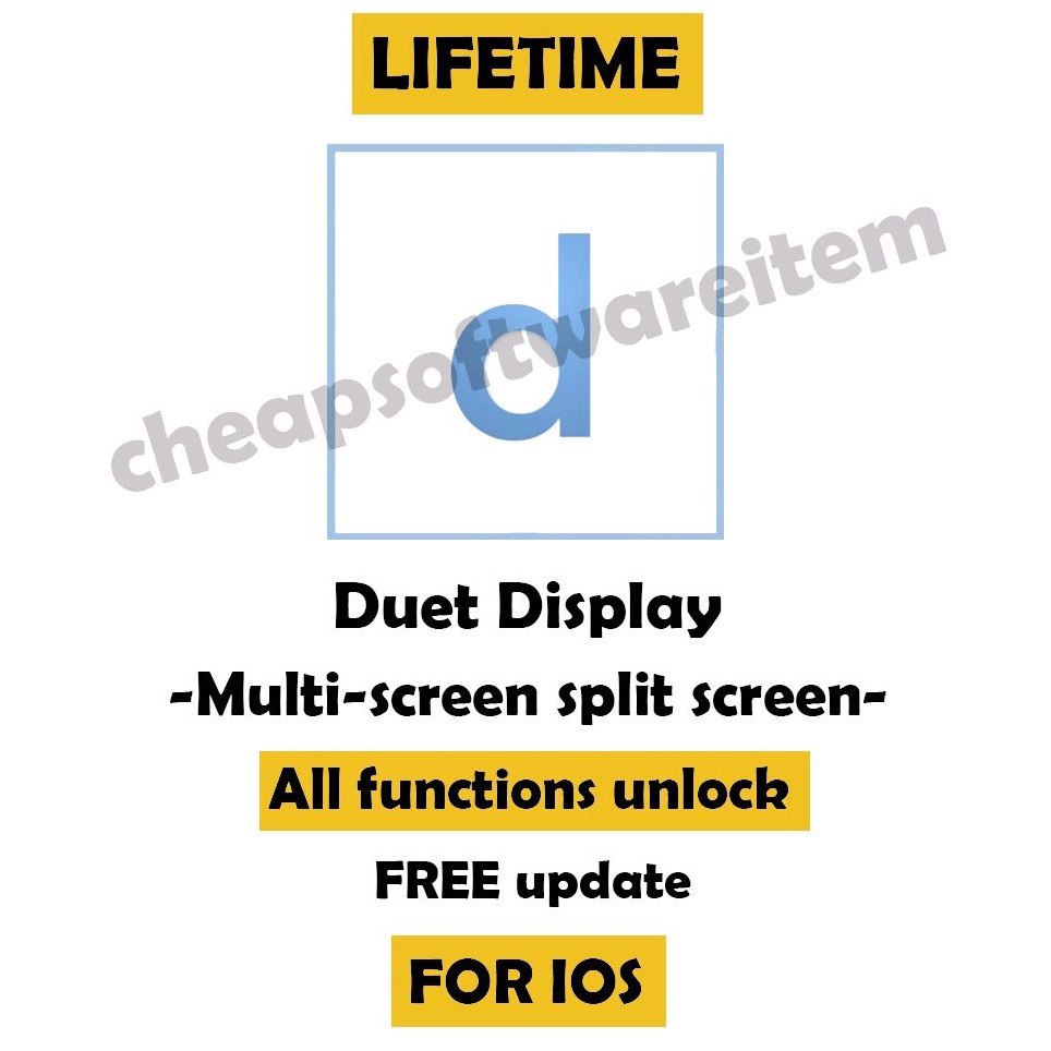 [IOS] 🔥Duet Display Pro🔥for IPhone and IPad (Directly download from