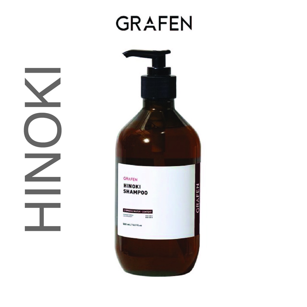 [GRAFEN] Hinoki Shampoo 500ml [AntiHair Loss] Shopee Malaysia
