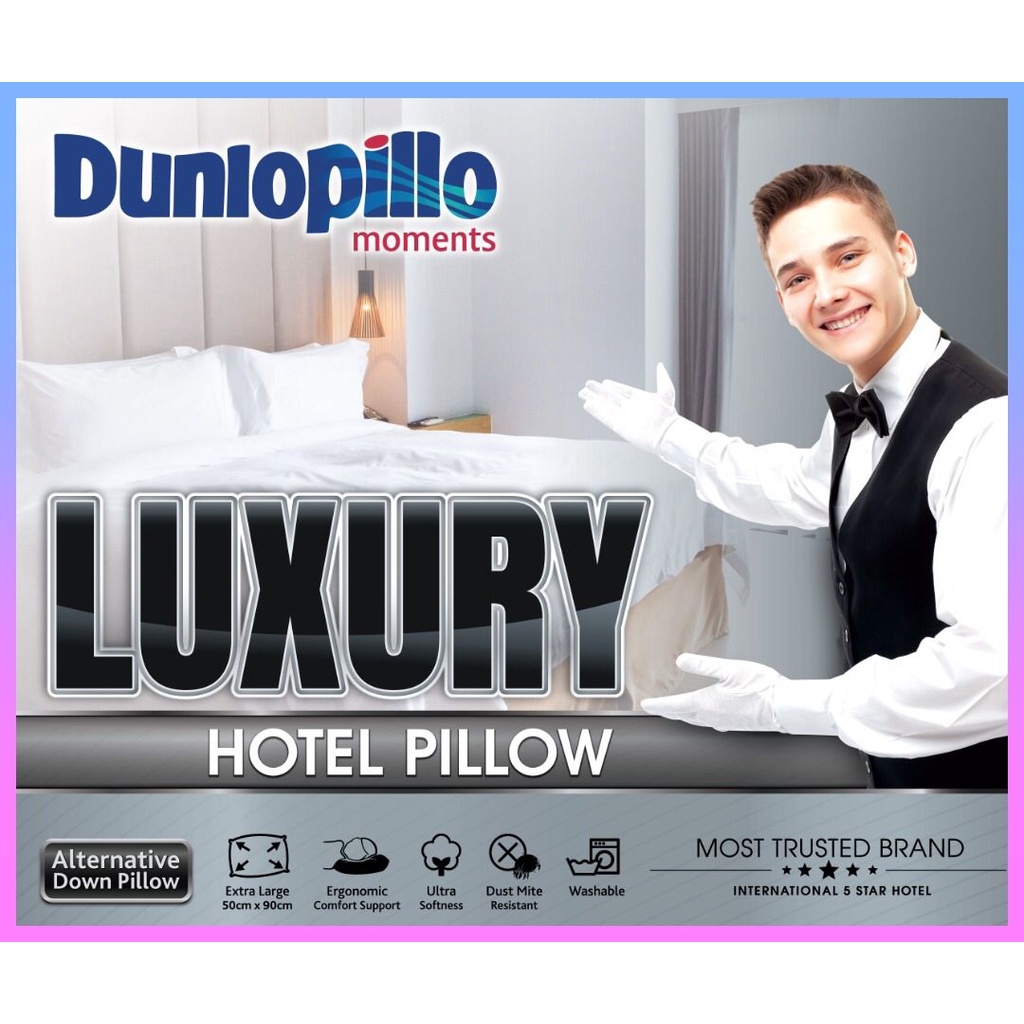 Dunlopillo microfibre shop support pillow