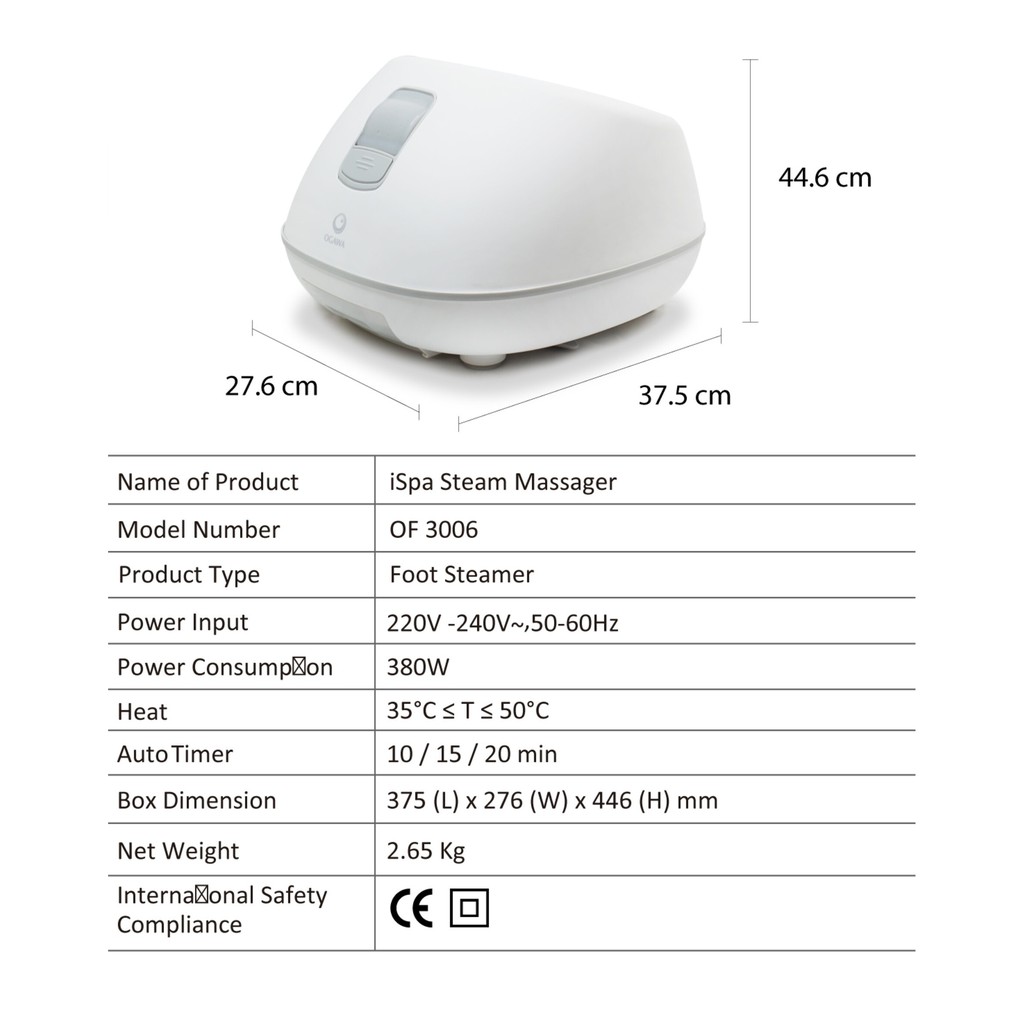 Ogawa ispa foot massager discount