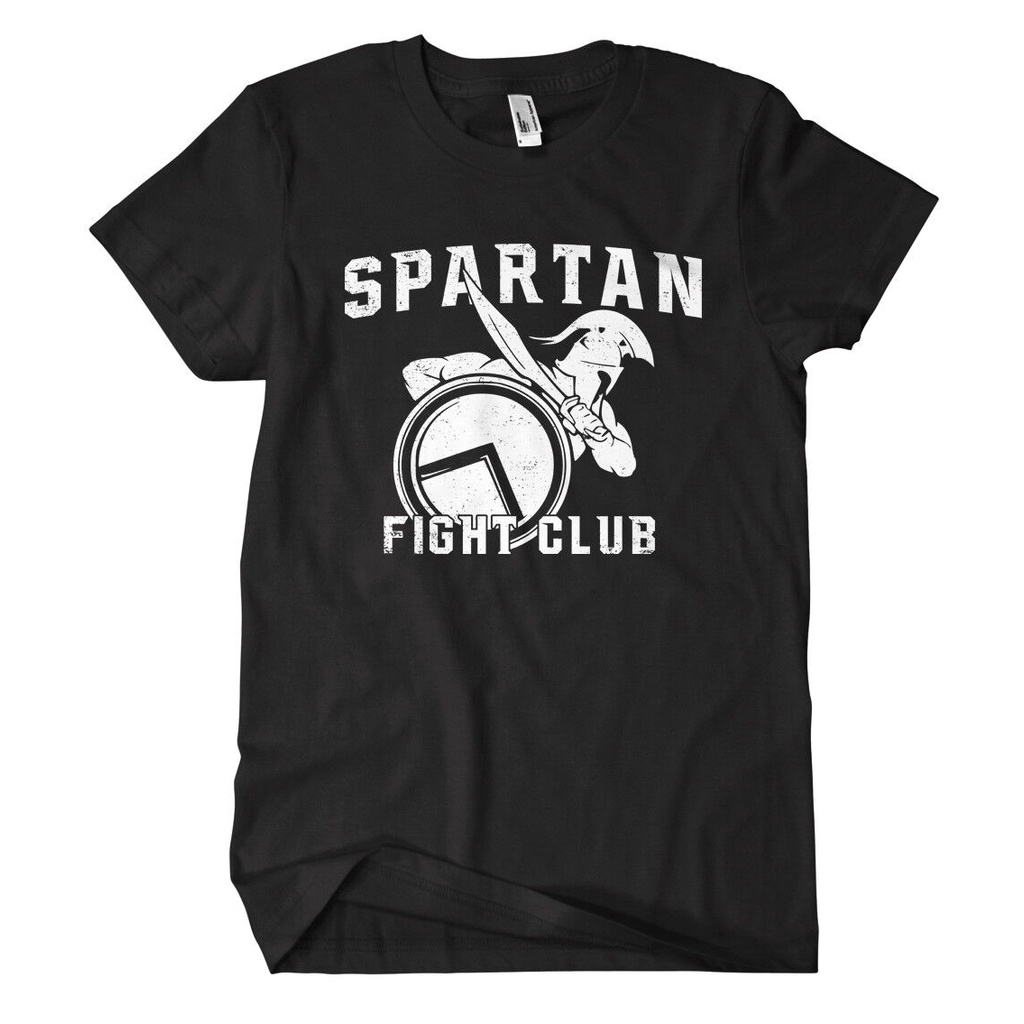 Spartan Fight Club Tshirt Boxing Mma Boxing 300 K1 Kickboxing Sparta