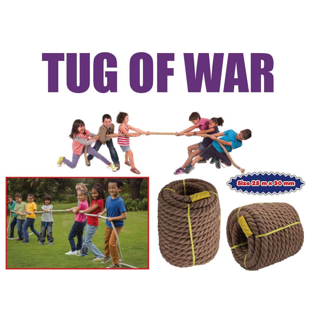 Tug of deals war rope malaysia