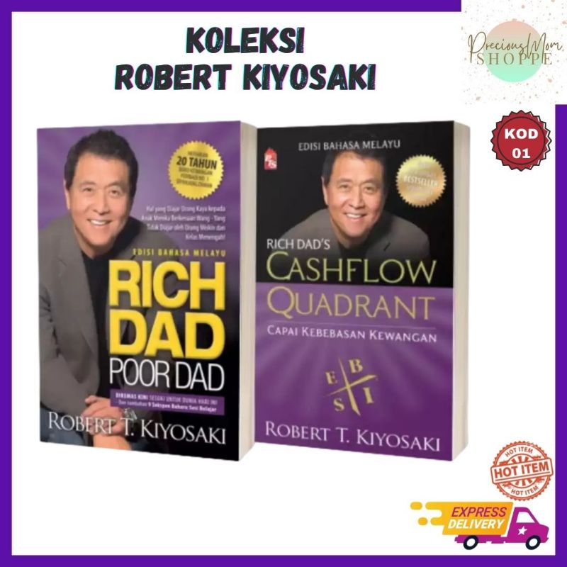 Koleksi Robert Kiyosaki Rich Dad Poor Dad Rich Dads Cashflow