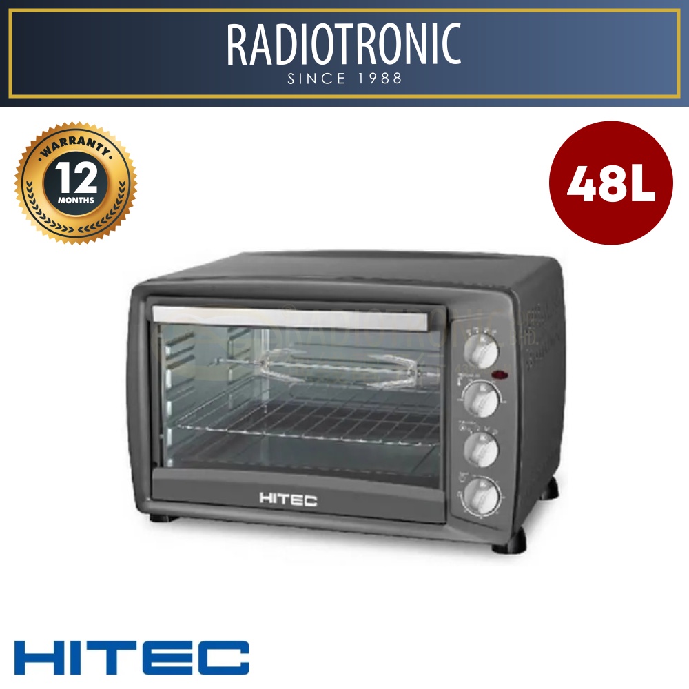 Hitec Multifunction Electric Oven 48L HTO 4801 - Toast/Bake/Grill ...