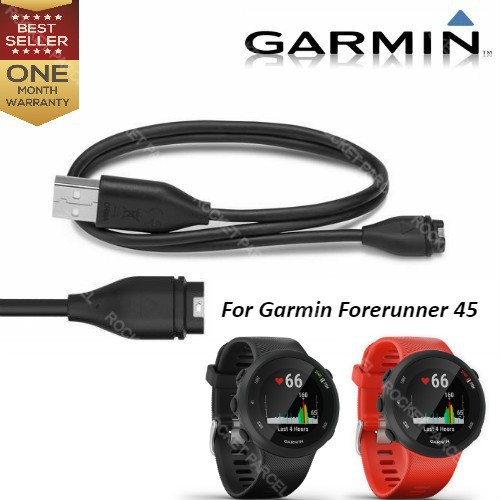 Garmin Forerunner 45 45S Charger Charging Data Cable Shopee