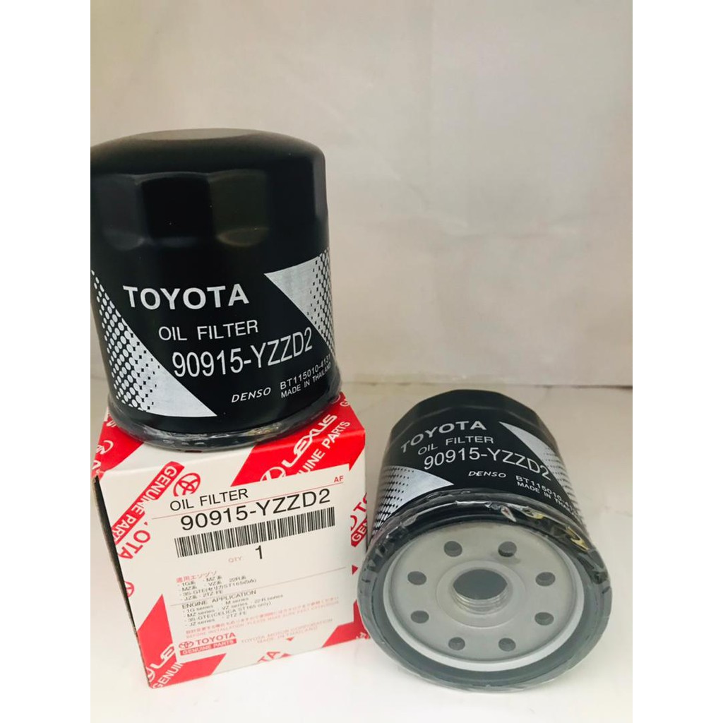 Original Toyota Oil Filter (90915-YZZD2) for Hilux Innova Fortuner ...