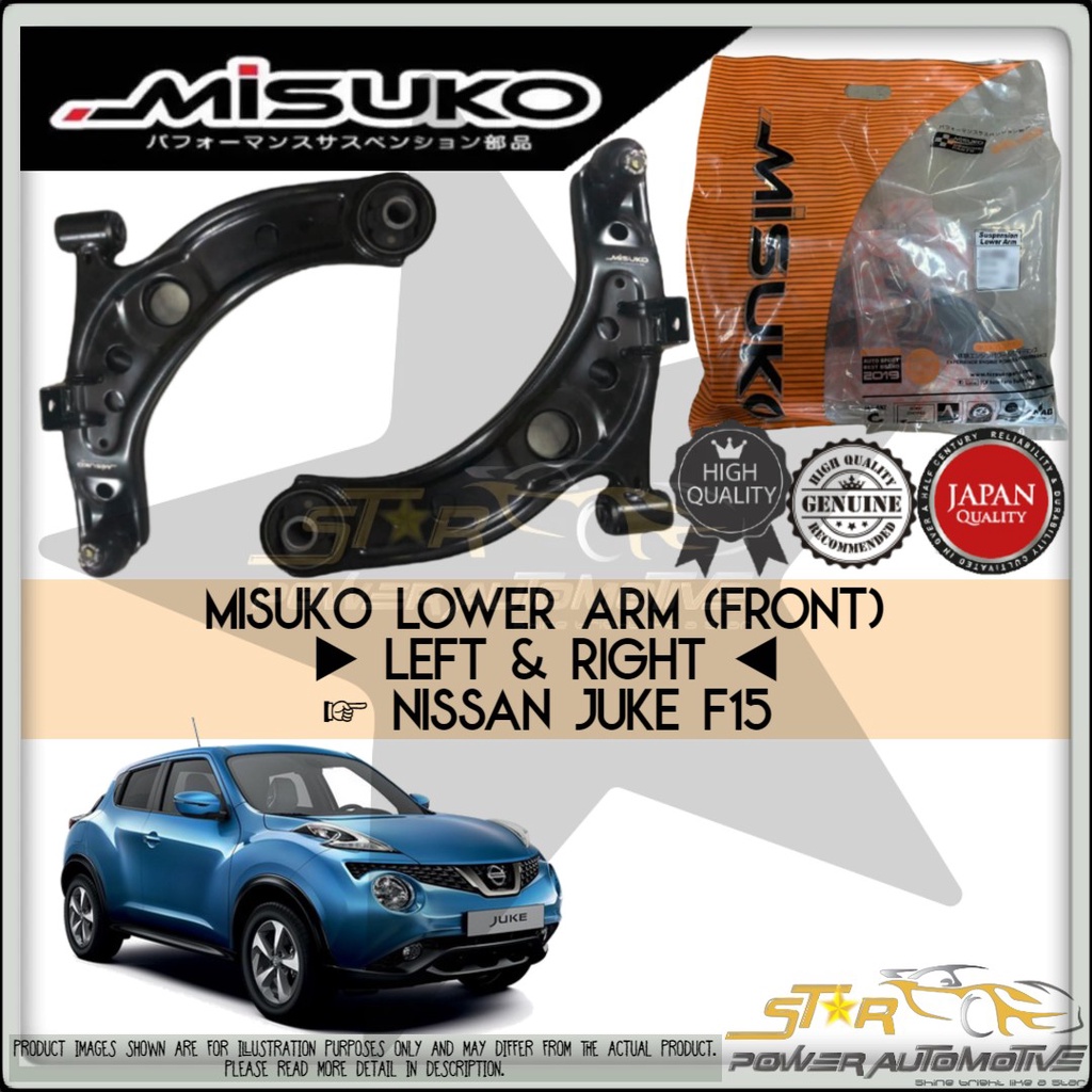 MISUKO Nissan Juke F15 Premium Lower Control Suspension Arm Set ( Left