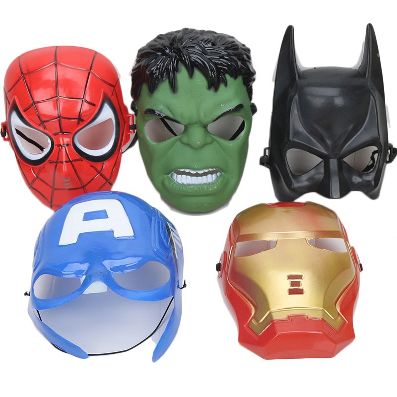 Super Heroes Hulk Batman Captain America Spiderman Iron Man Figures ...