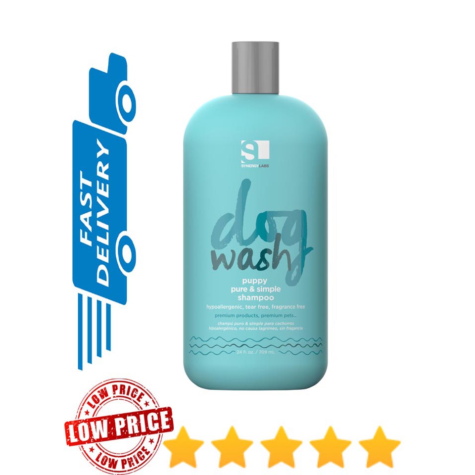 Synergy Labs Dog Wash Puppy Pure & Simple Shampoo 12oz 354ml Shopee Malaysia