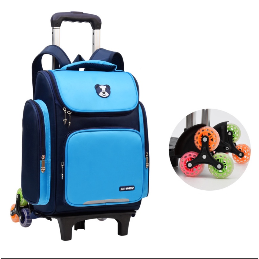 *Ready Stock* 6 Wheels Good Quality Trolley Luggage Bag Rolling