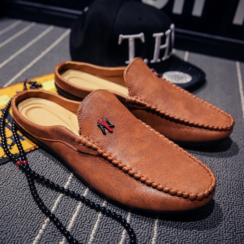 [available in seconds] men's casual leather shoes without heels and