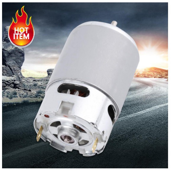 Moteur DC 12V 550 RS-550 22000 RPM - Pour Perceuses Électriques Et Équipements