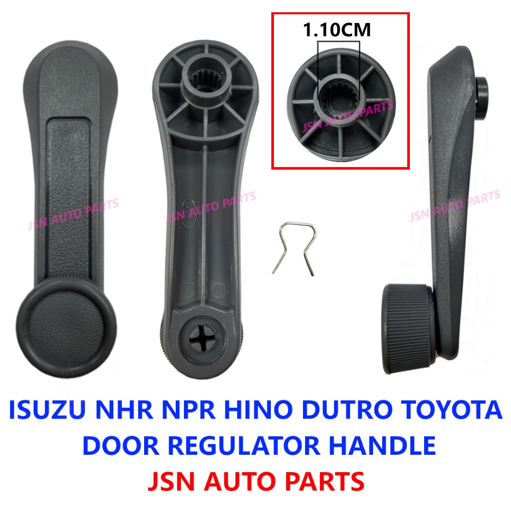 ISUZU NHR NPR HINO DUTRO TOYOTA 11MM DOOR REGULATOR HANDLE WINDOW