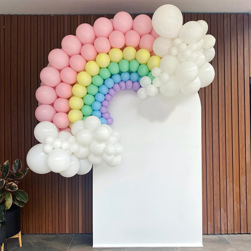 Huiran Rainbow Balloon Garland Arch Kit Shopee Malaysia
