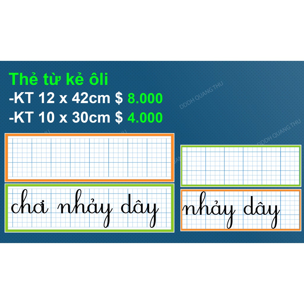 [Teaching Aids] Checkered word cards | Shopee Malaysia