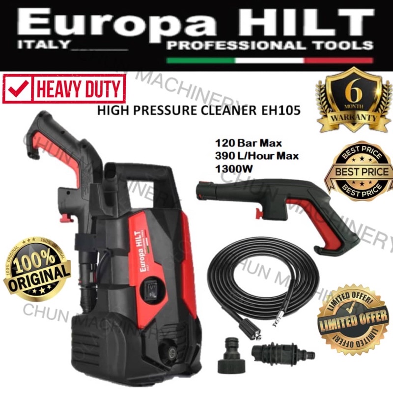 Europa hilt pressure deals washer