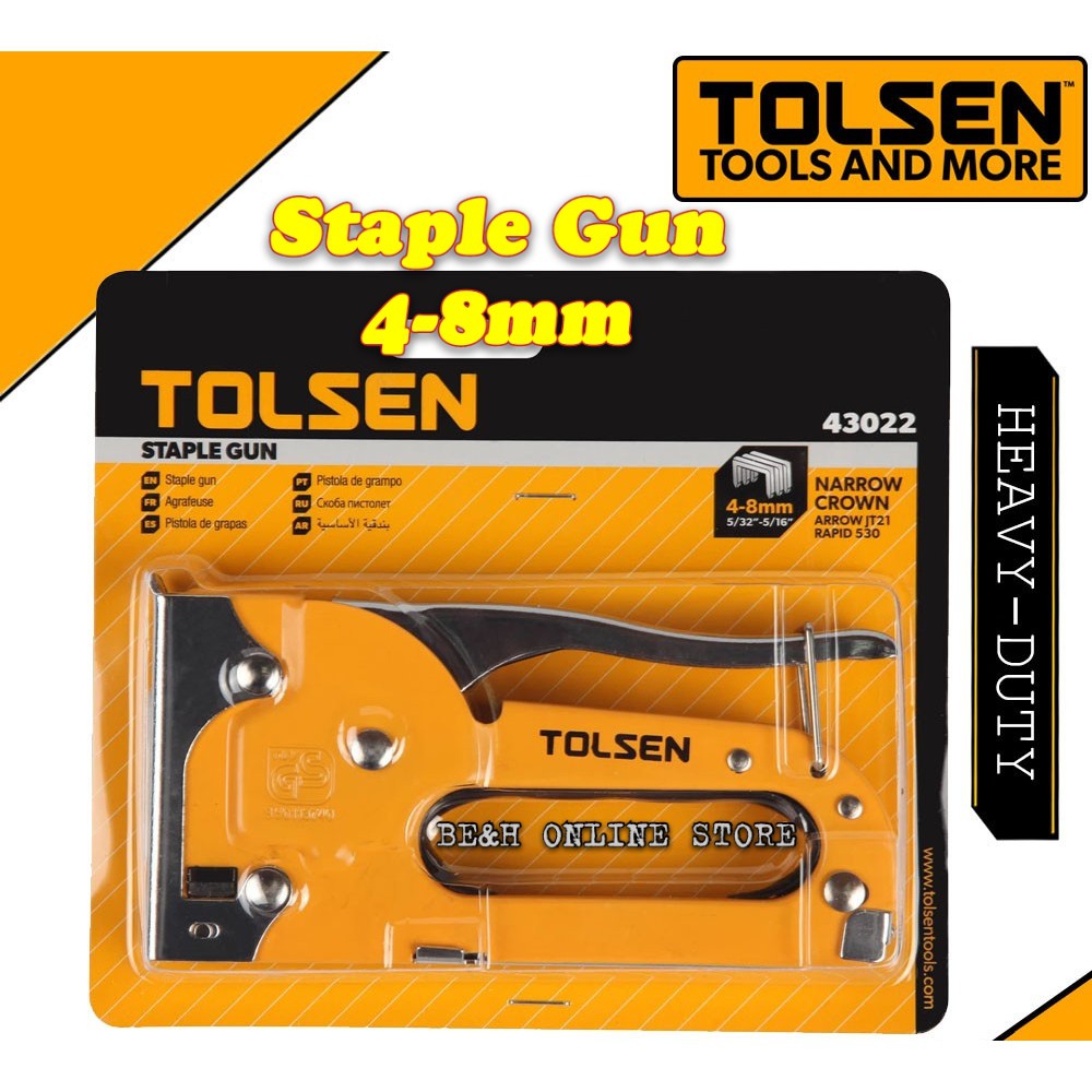 Hand Stapler Nail Tacker Gun For Fastening Furniture Frame Paper ...