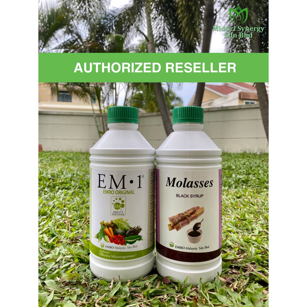 EM em EM1 EM4 EMRO Effective Microorganisms(1 litre) + Molasses EMRO(1 ...