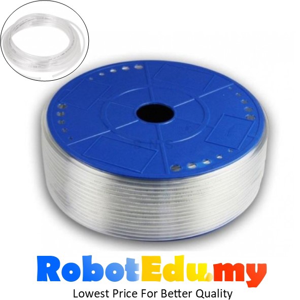 PU Tube 4 6 8 mm , Durable Polyurethane Pneumatic Hose Pipe Tubing ( 1 Roll )