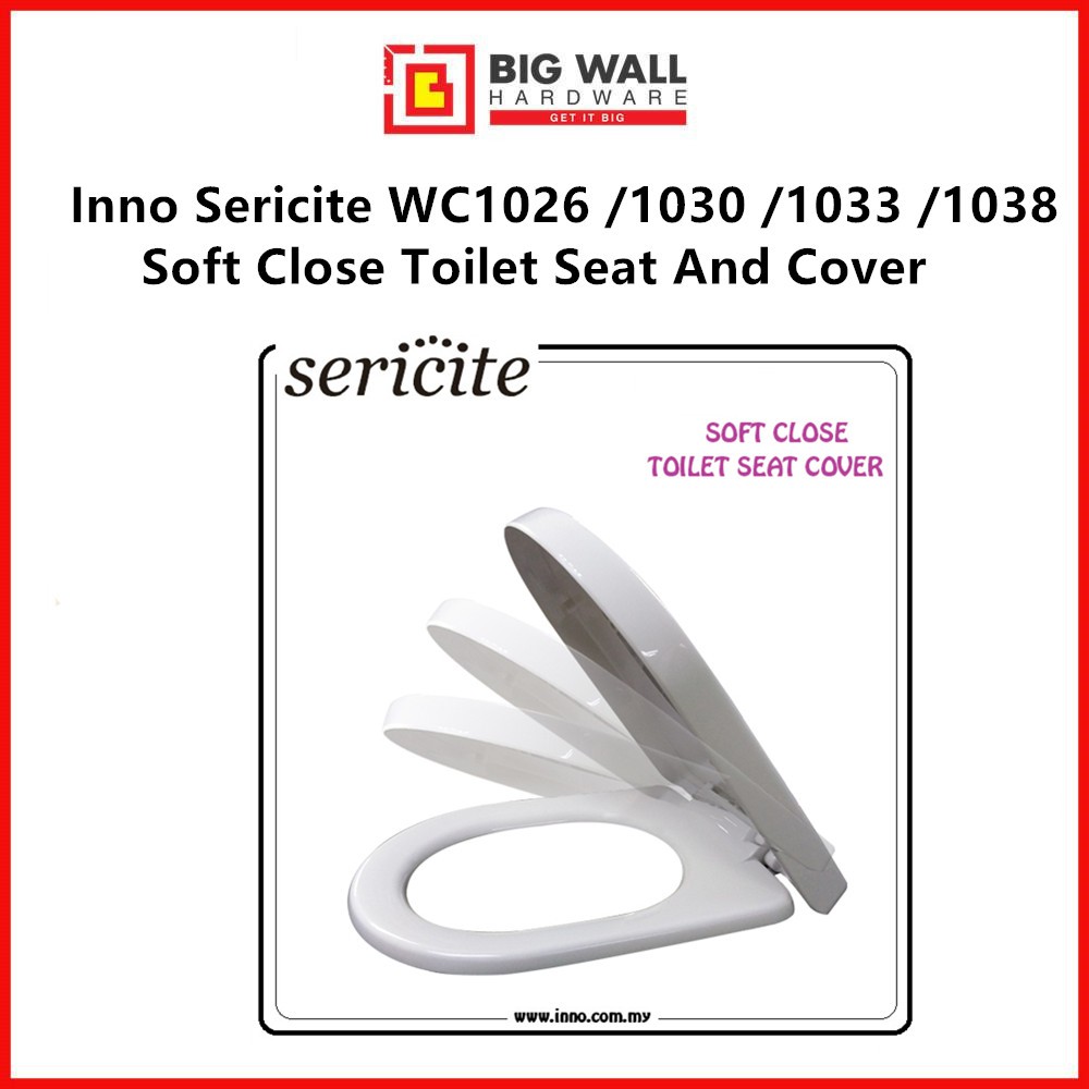 Inno Sericite WC1026 /1030 /1033 /1038 Soft Close Toilet Seat And Cover