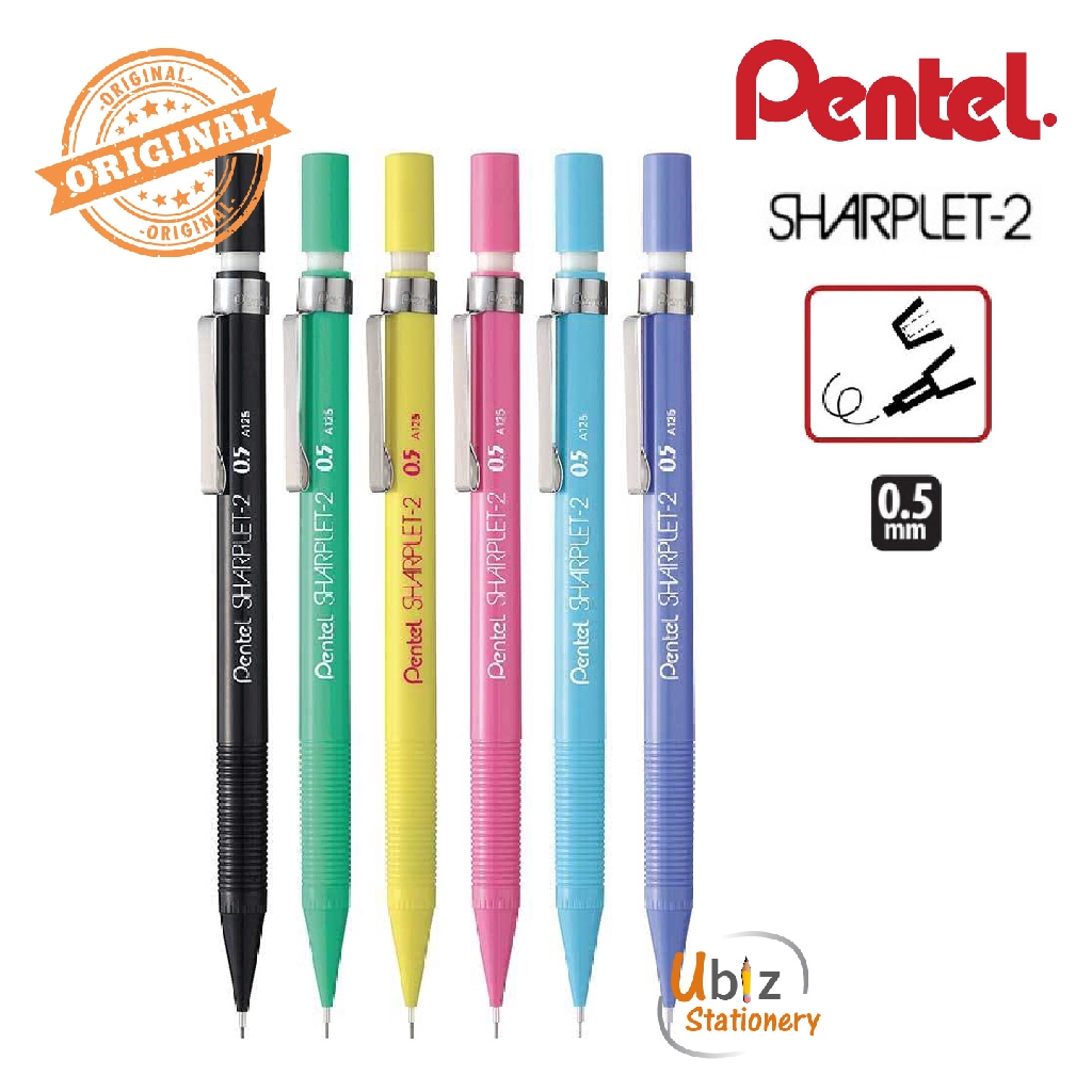 Pentel Sharplet-2 Mechanical Pencil 0.5mm (Random Colour) | Shopee Malaysia