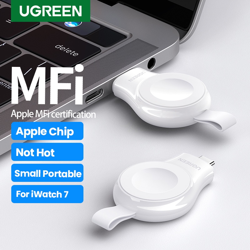 UGREEN Wireless Watch Charger Magnetic MFi Certified compatible for Apple Watch Shopee Malaysia