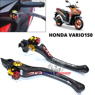 RACING BRAKE LEVER CLUTCH LEVER CRG UNI CARBON FIBER USA LC135 Y15