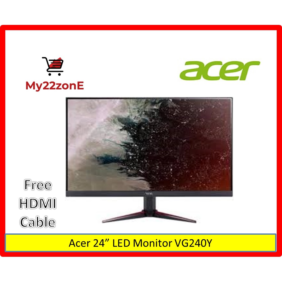 Acer Nitro Vg240y Ips Full Hd 238 Monitor Shopee Malaysia 8181