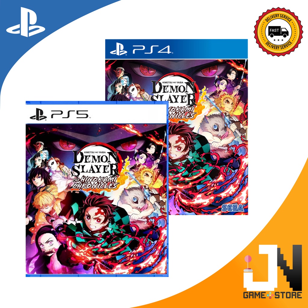 PS4 / PS5 Demon Slayer Kimetsu no Yaiba Hinokami Keppuutan  (R2/R3)(English/Chinese)鬼灭之刃(NEW)