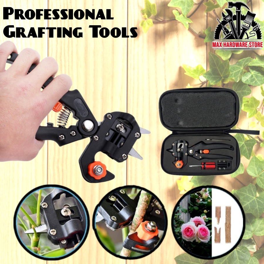Grafting Tools Garden Scissor Grafting Cutting Tree Pruning Shears Tree ...