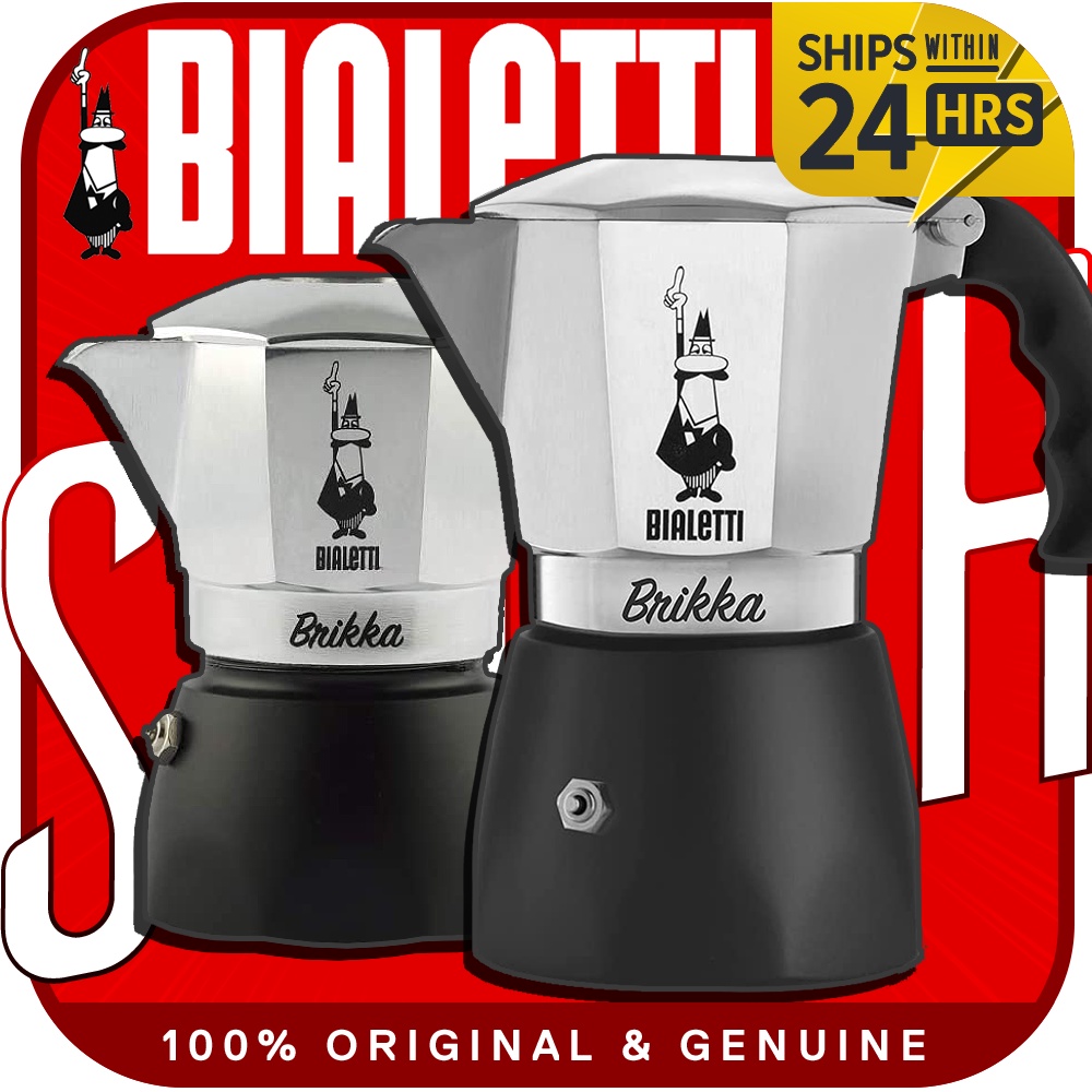 Bialetti New Brikka, Moka Pot, the only coffee maker capable of