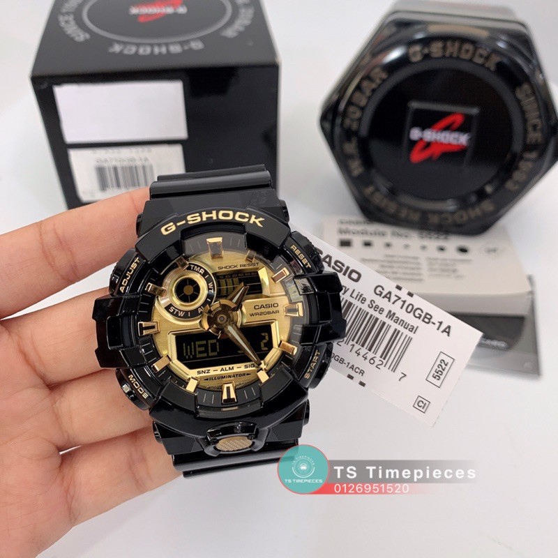 G SHOCK GA-710GB-1A / GA-710GB-1 / GA-710GB | Shopee Malaysia