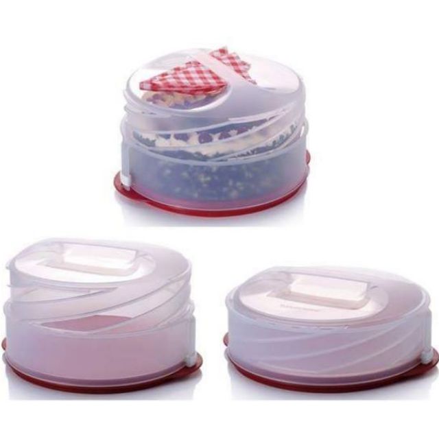 Tupperware Collapsible Cake Taker 