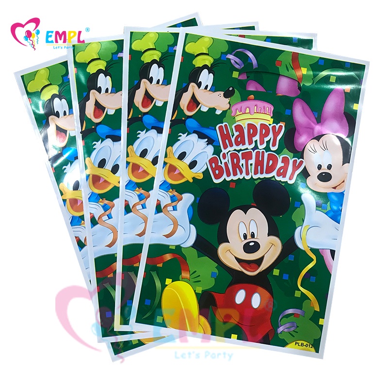 10pcs/lot Cartoon Gift Bag Party Candy Bag Children Birthday Gift ...