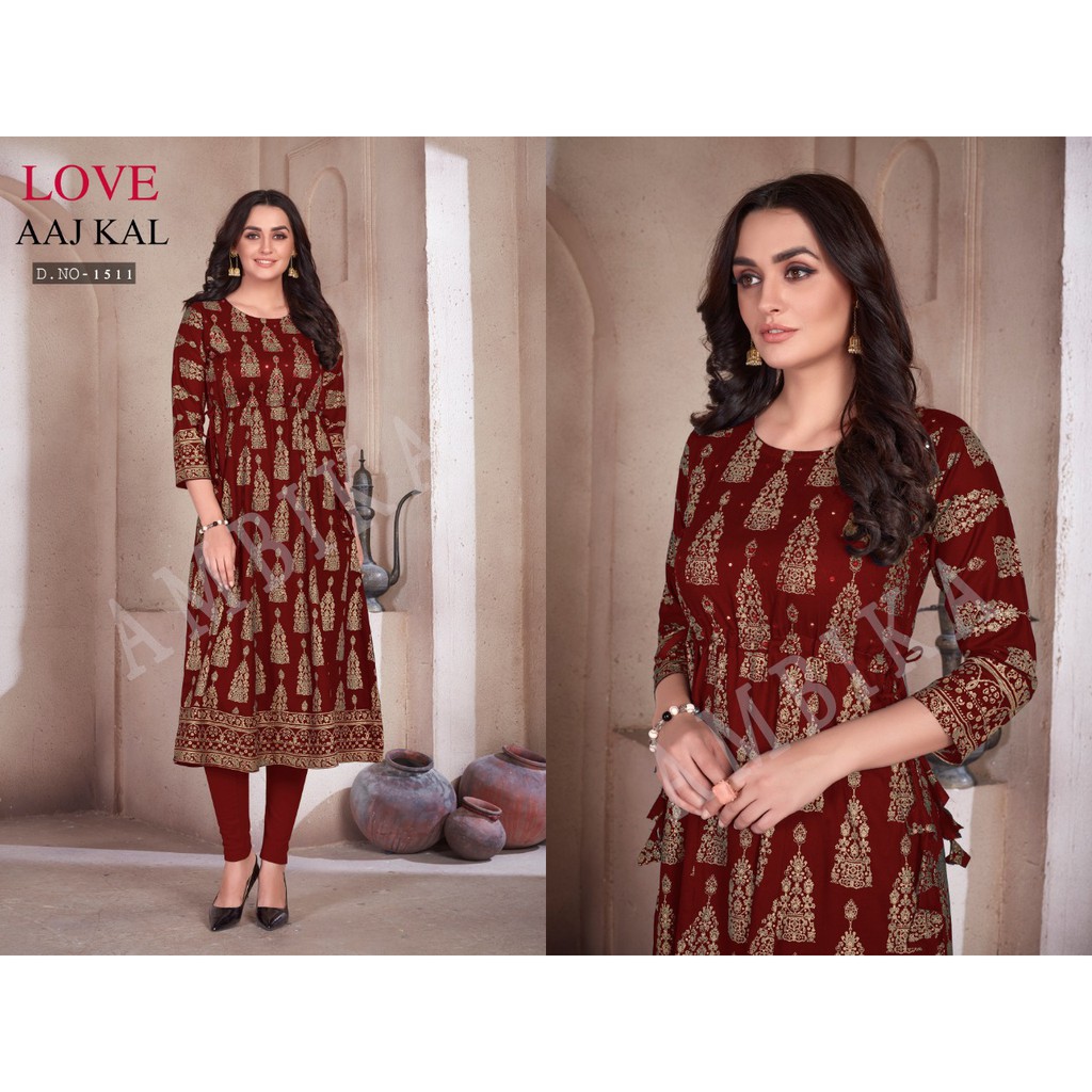 Punjabi long kurti discount designs