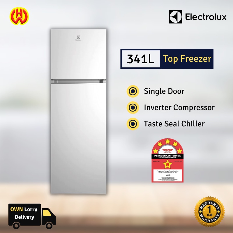 Fast Delivery !! Electrolux 341L UltimateTaste 300 Top Freezer