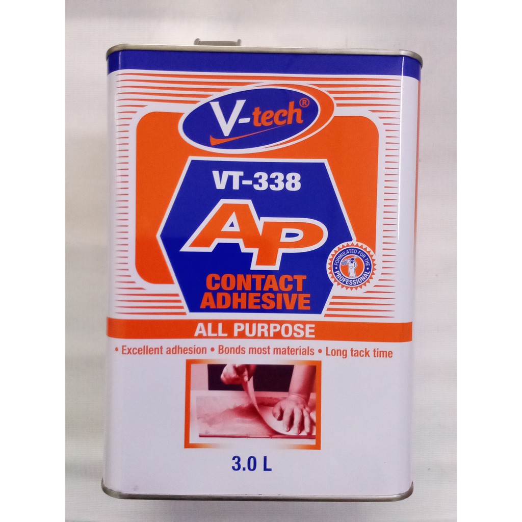 V-Tech All Purpose Contact Adhesive (3L) -VT338