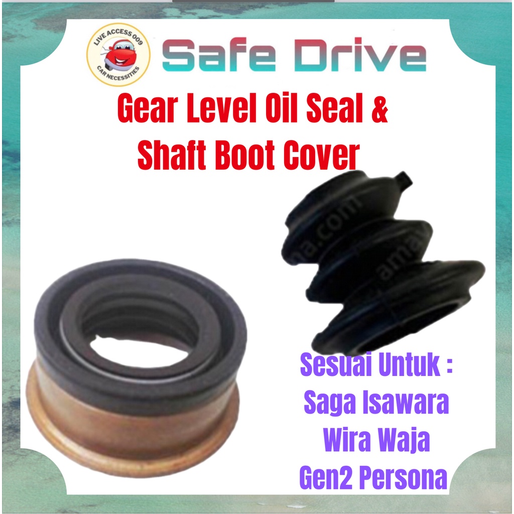LA009 Proton Saga Iswara Wira Waja Persona Gen2 Gear Lever Oil Seal 14