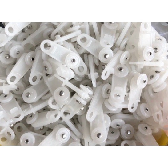 [100pcs] MF Curtain Rail Roller Roda Rel Jenis Lama Roller Hook [Roller ...