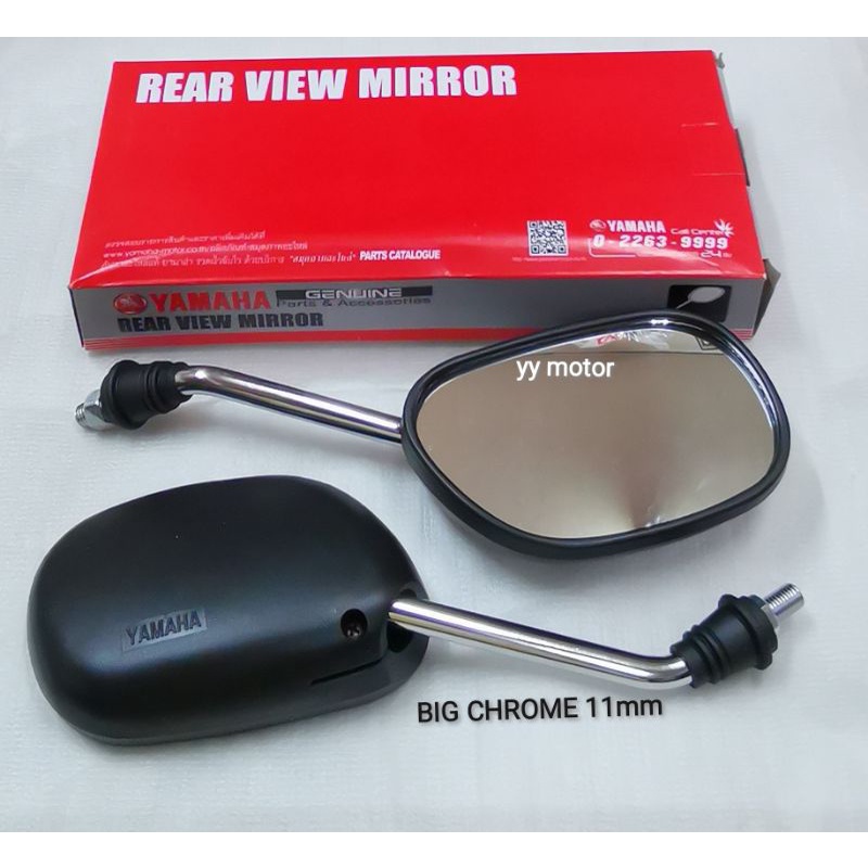 YAMAHA THAILAND SIDE MIRROR STD BATANG CHROME 11mm LC135 Y100 Shopee