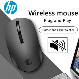 HP S1000 Silent Wireless Mouse 1600dpi Ergonomic 2.4G USB Optical ...