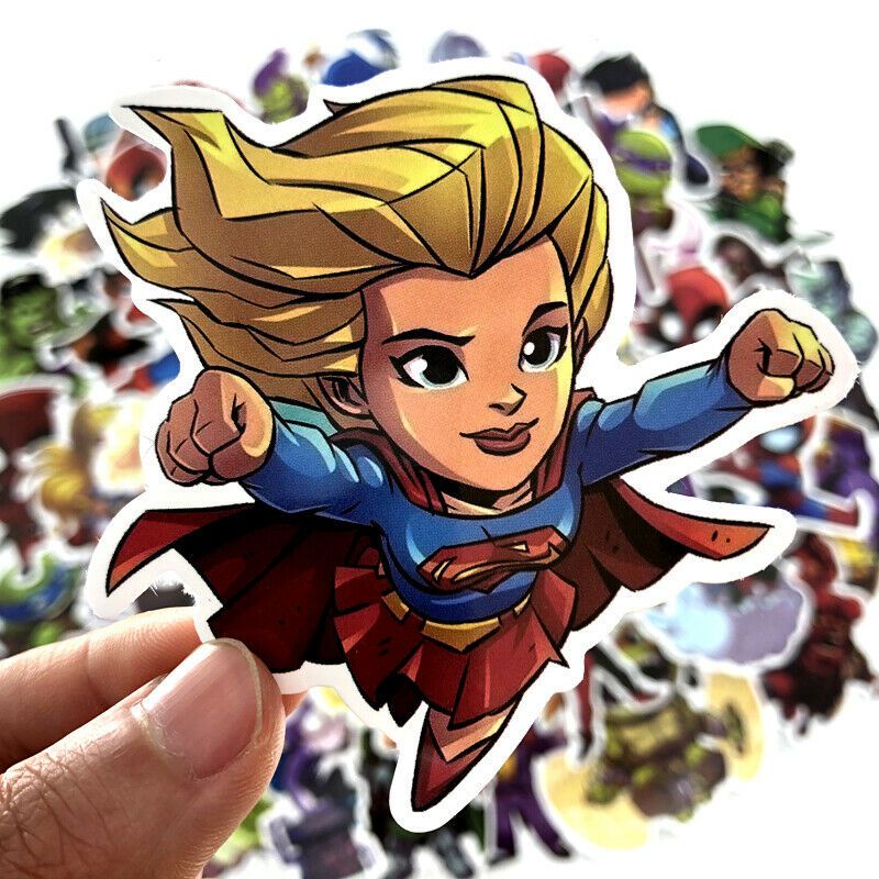 Graffiti Marvel Anime 100pcs Super Hero Stickers For Luggage Car ...