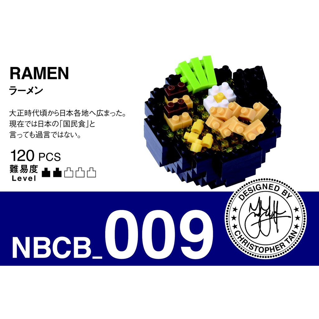 Ramen nanoblock best sale