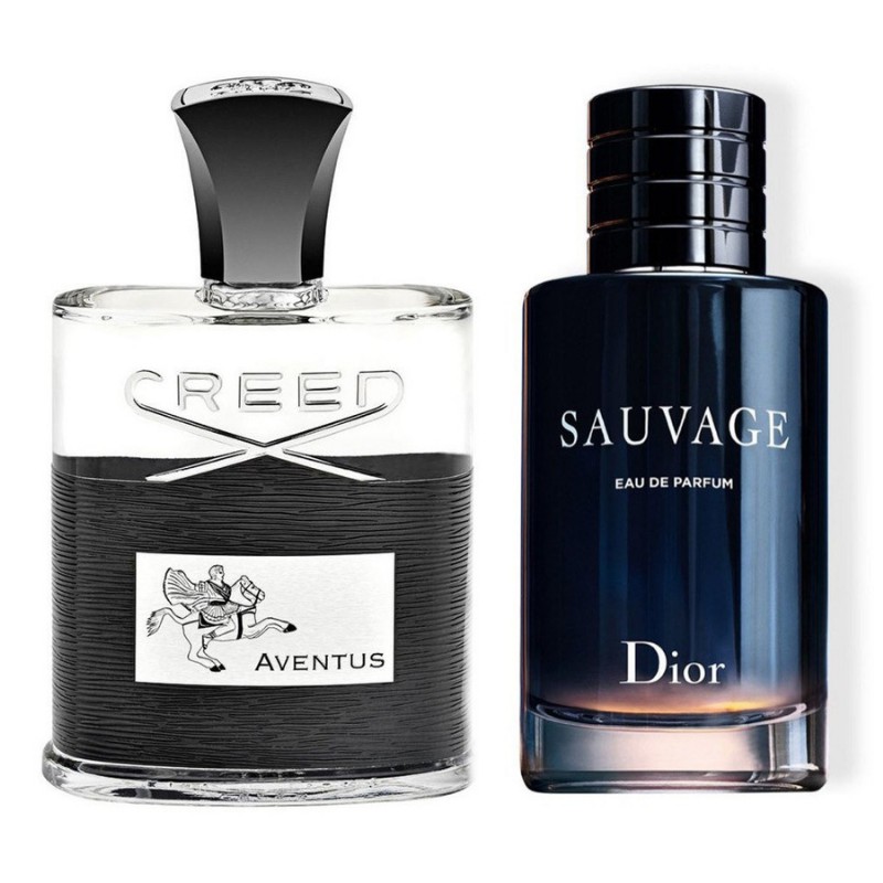 Original Combo] Dior Sauvage Edp 100ml & Creed Aventus Edp Men