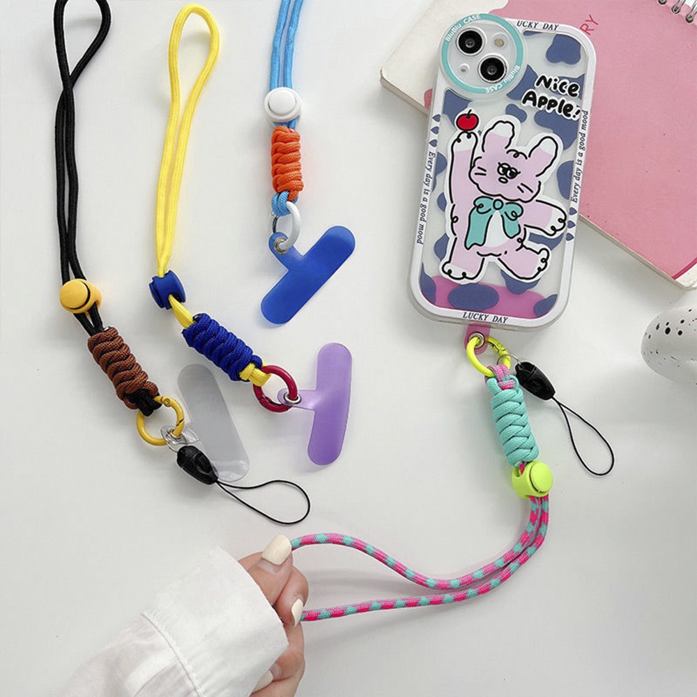 [Value Choice] Colorful Mobile Phone Lanyard Leisure Sport All-match ...