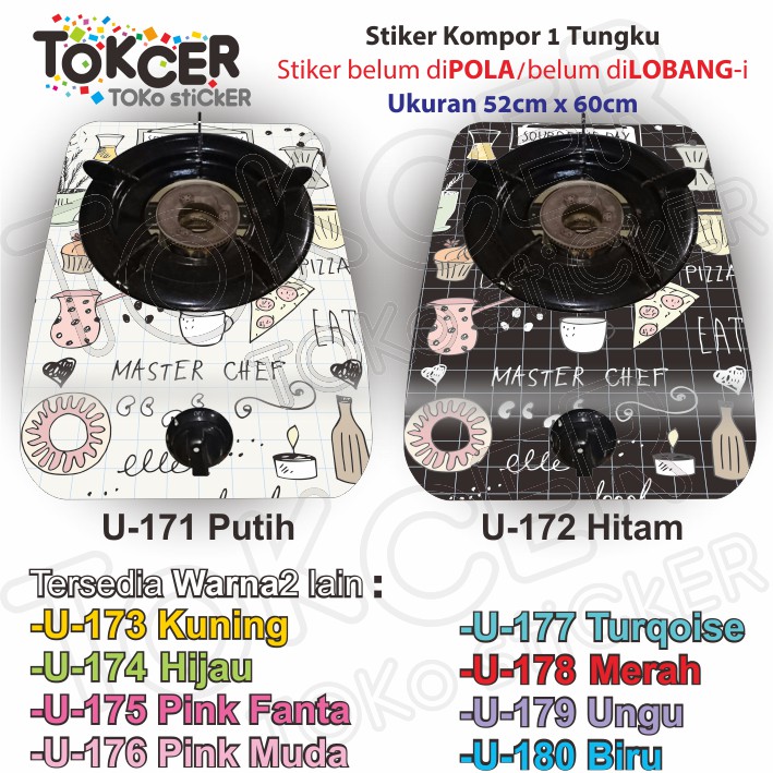 Masterchef 1-burner Stove Sticker | Shopee Malaysia