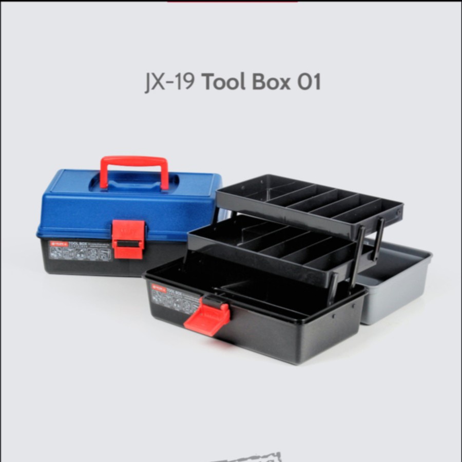 Tool box toolbox thick folding level tamiya tool set box | Shopee Malaysia