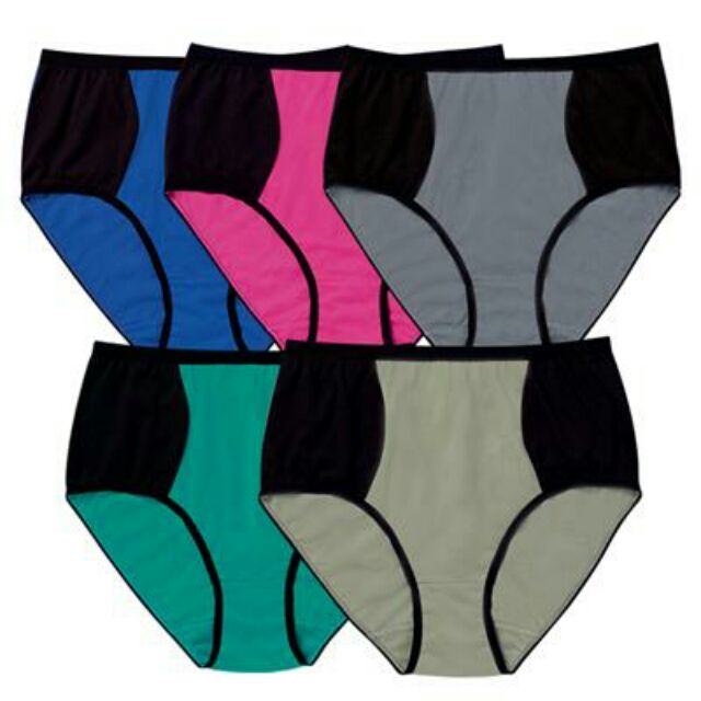M-6XL Plus Size 3 in 1 Pack Ladies Panties Underwear Women Briefs