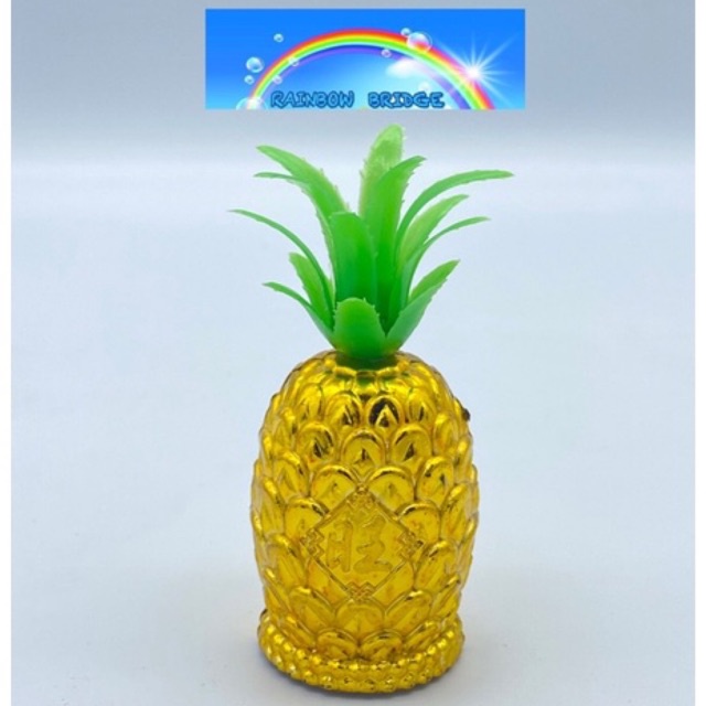 Feng Shui Lucky Charm Gold Pineapple Good Fortune and Prospelity